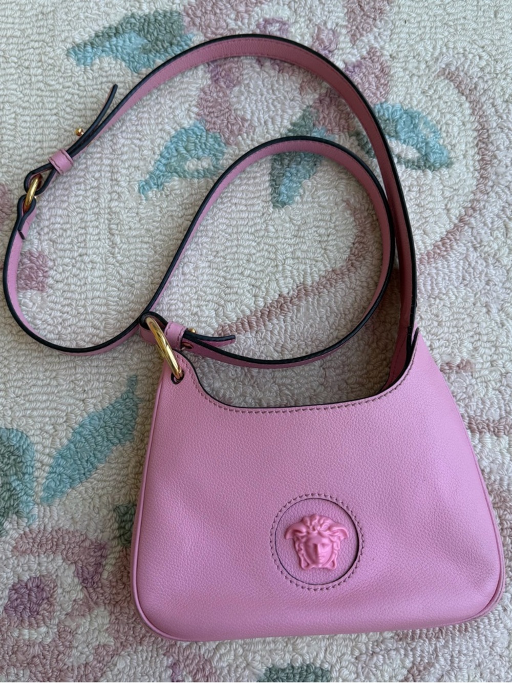 Authentic Versace Pink Medusa Bag
